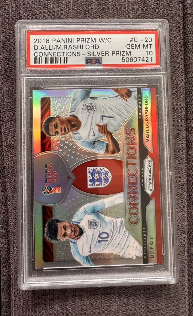 2018 Prizm World Cup Dele Alli/Marcus Rashford