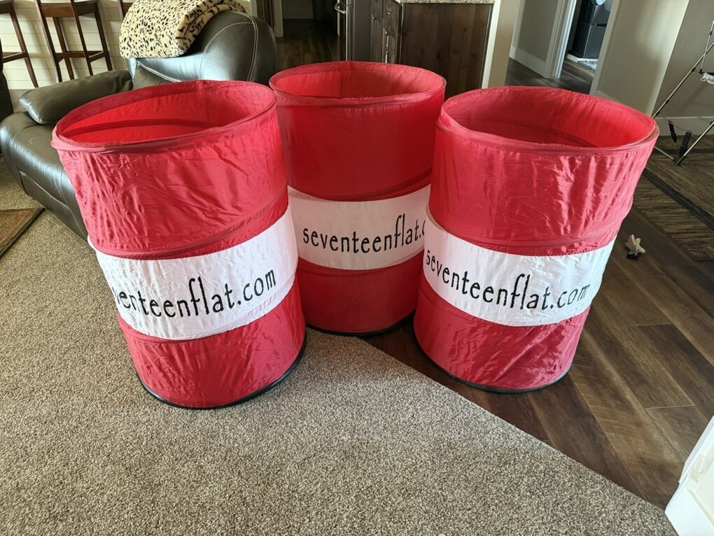 Seventeen Flat Pop Up Barrels