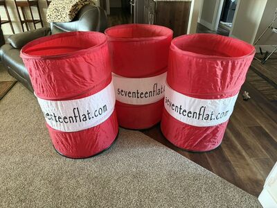 Seventeen Flat Pop Up Barrels