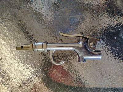 Used Assorted Pneumatic Air Tools - Angle Grinder, Cut-off Tool, Blow Gun Set