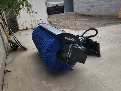 AGT Industrial Skid Steer Brush Cutter & Sweeper Attachments - Used Condition