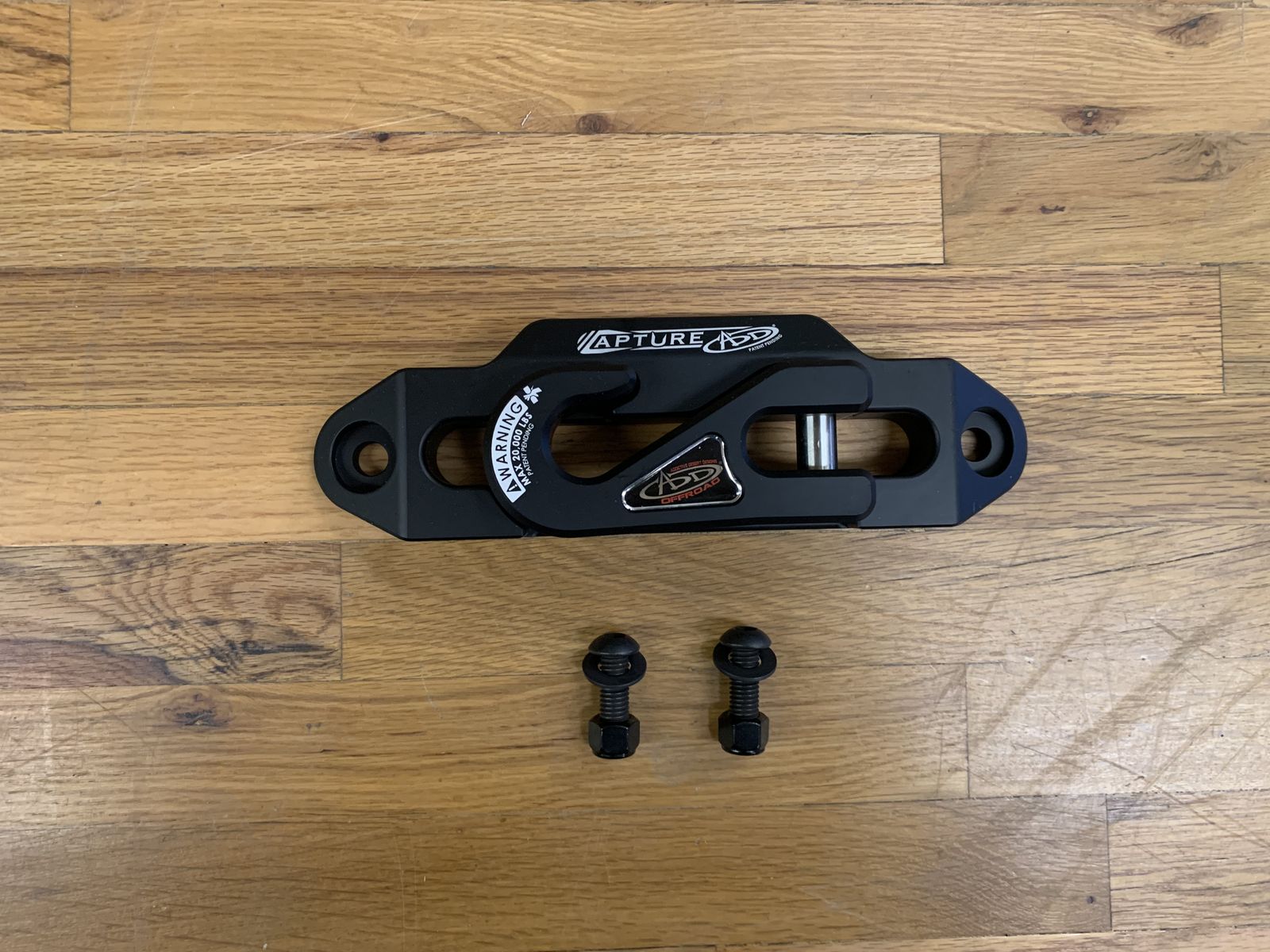 Addictive Desert Designs Capture Fairlead Hook System Toyota Tacoma 4Runner GX550 JK Jeep Wrangler JL Winch C99157590NA