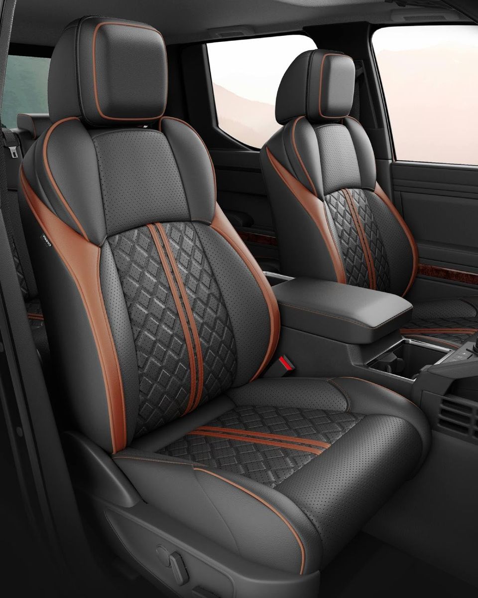 New Custom Seat Covers for Tacoma 4th Gen 2024 2025 2026 Double Cab SR5/TRD Sport/TRD Off-Road/SR