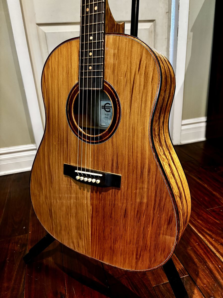 Custom, Hand-Built Acoustic Guitar!  Local Luthier!