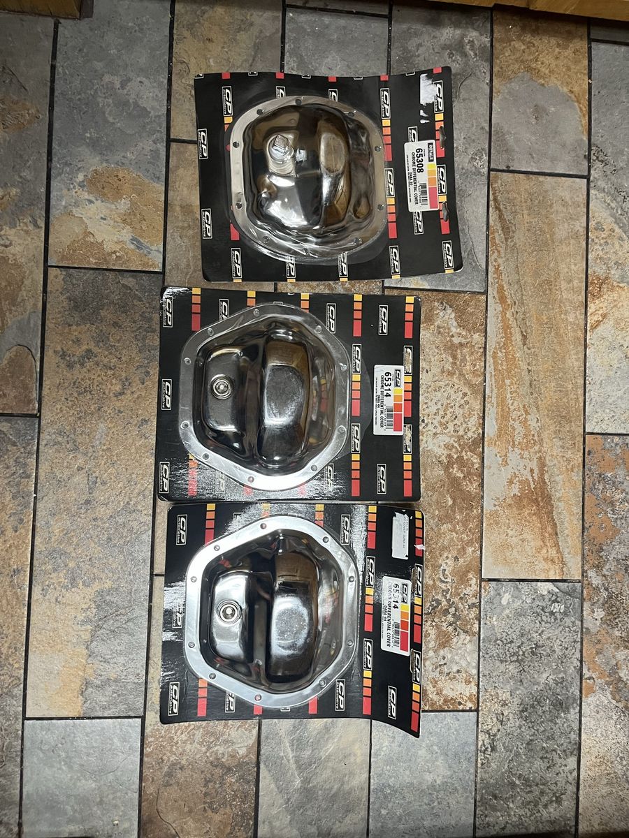 Chrome diff covers - Dana 30 - 2 Dana 44