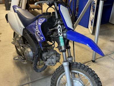 2019 Yamaha TTR-50E Dirt Bike - Blue, Used (with Utah OHV Sticker)