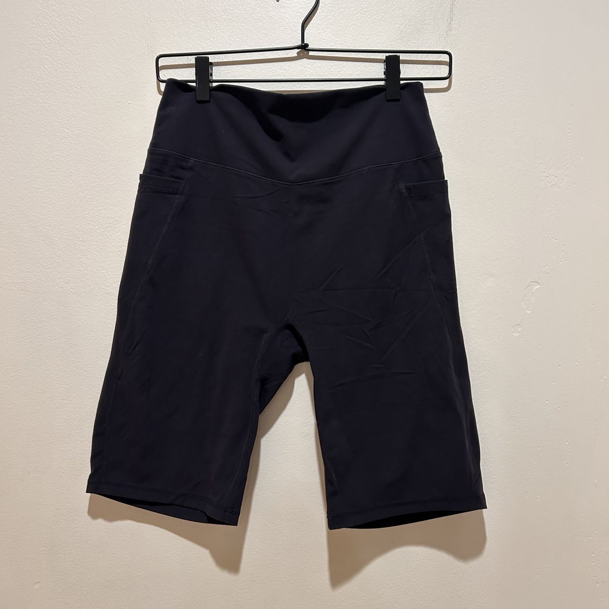 Buff Bunny Black Biker Athletic Shorts Size Large