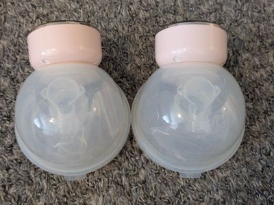 Pink Hands Free Breast Pump