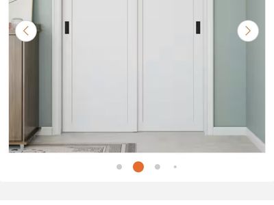 New! White Primed Finished MDF Sliding Door