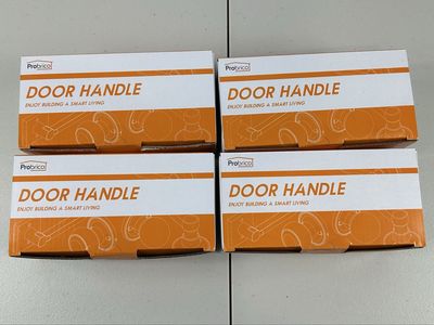 4-Pack Probric Privacy Door Knobs - Satin Nickel