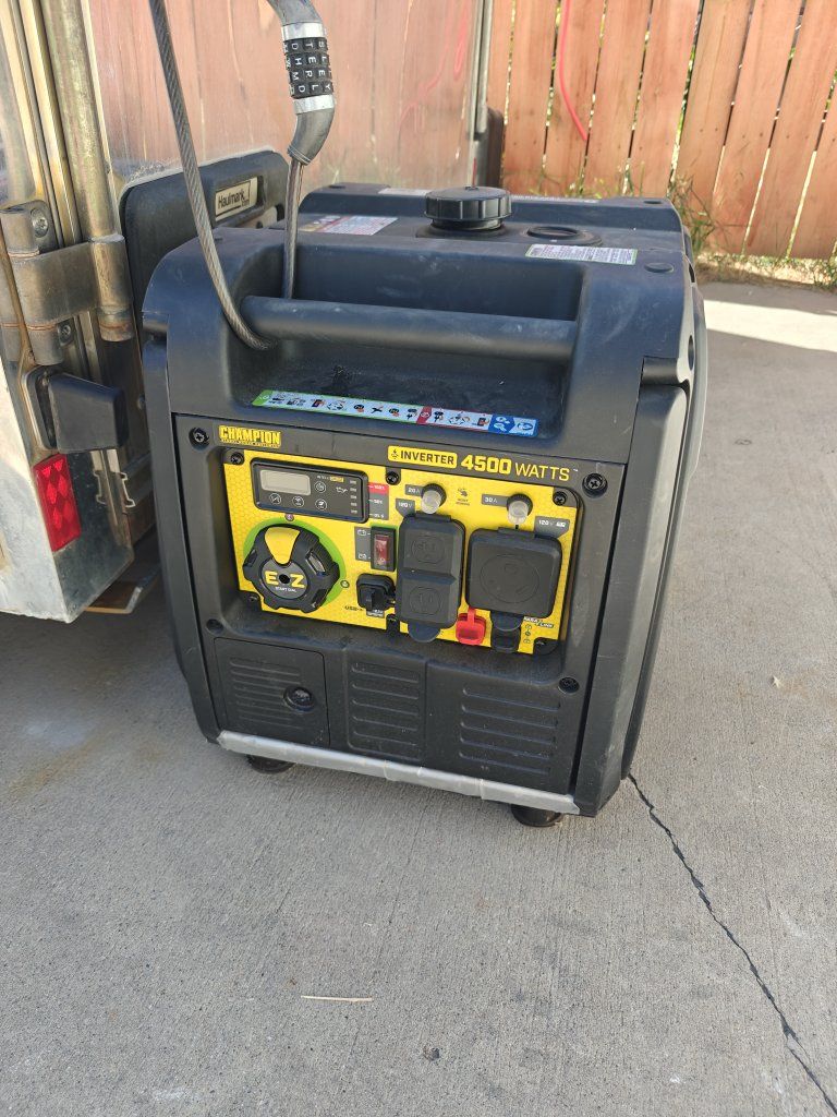 Champion 4500 watt inverter generator