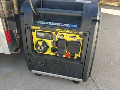 Champion 4500 watt inverter generator