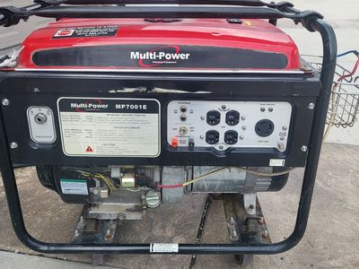 Tri-fuel 6500/6000 generator Nat gas/propane/gas