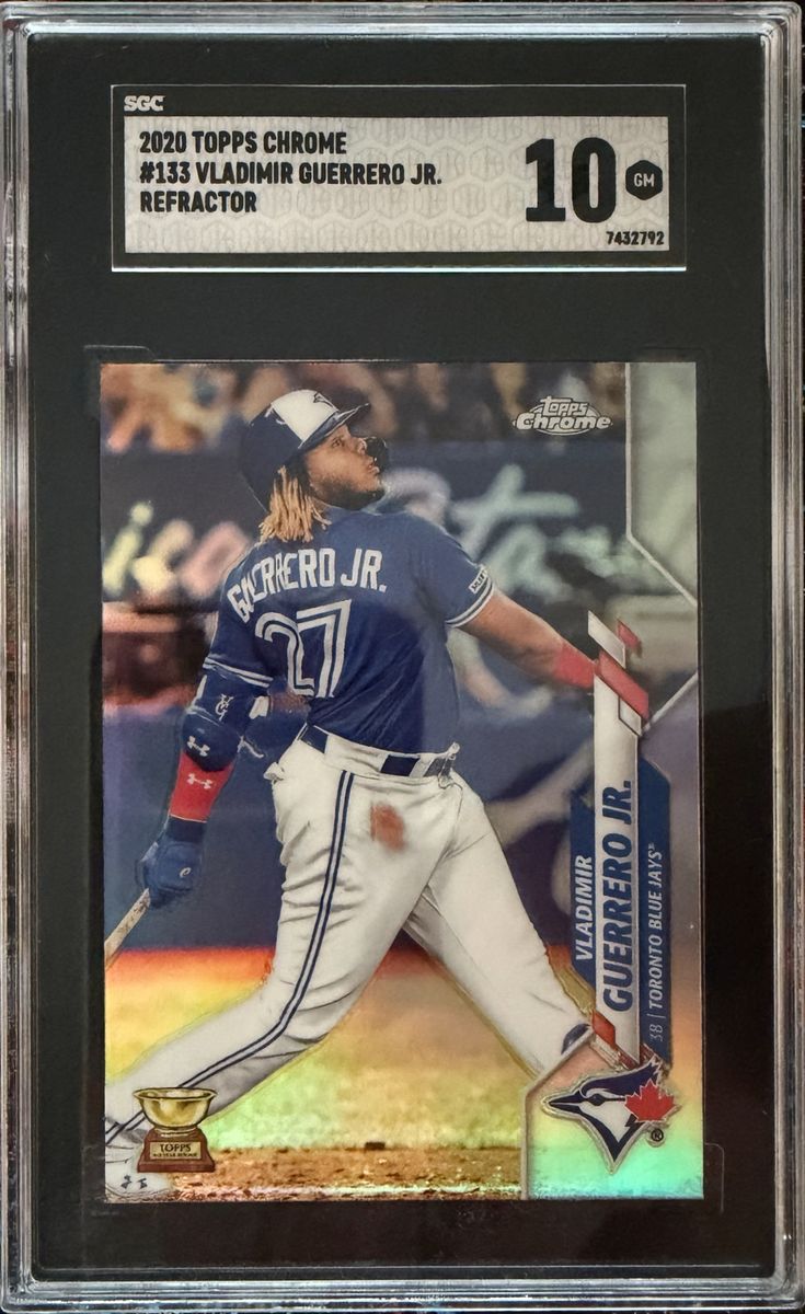 2020 Topps Chrome Vladimir Guerrero Jr. #133 Refractor SGC 10 GEM MINT