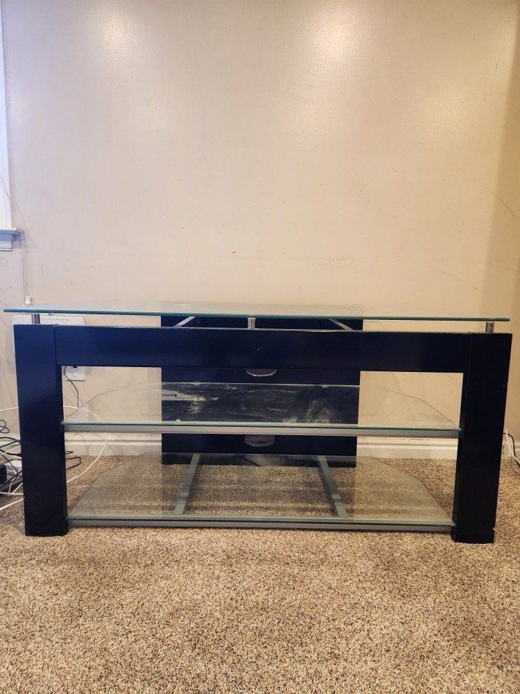 Glass TV Stand