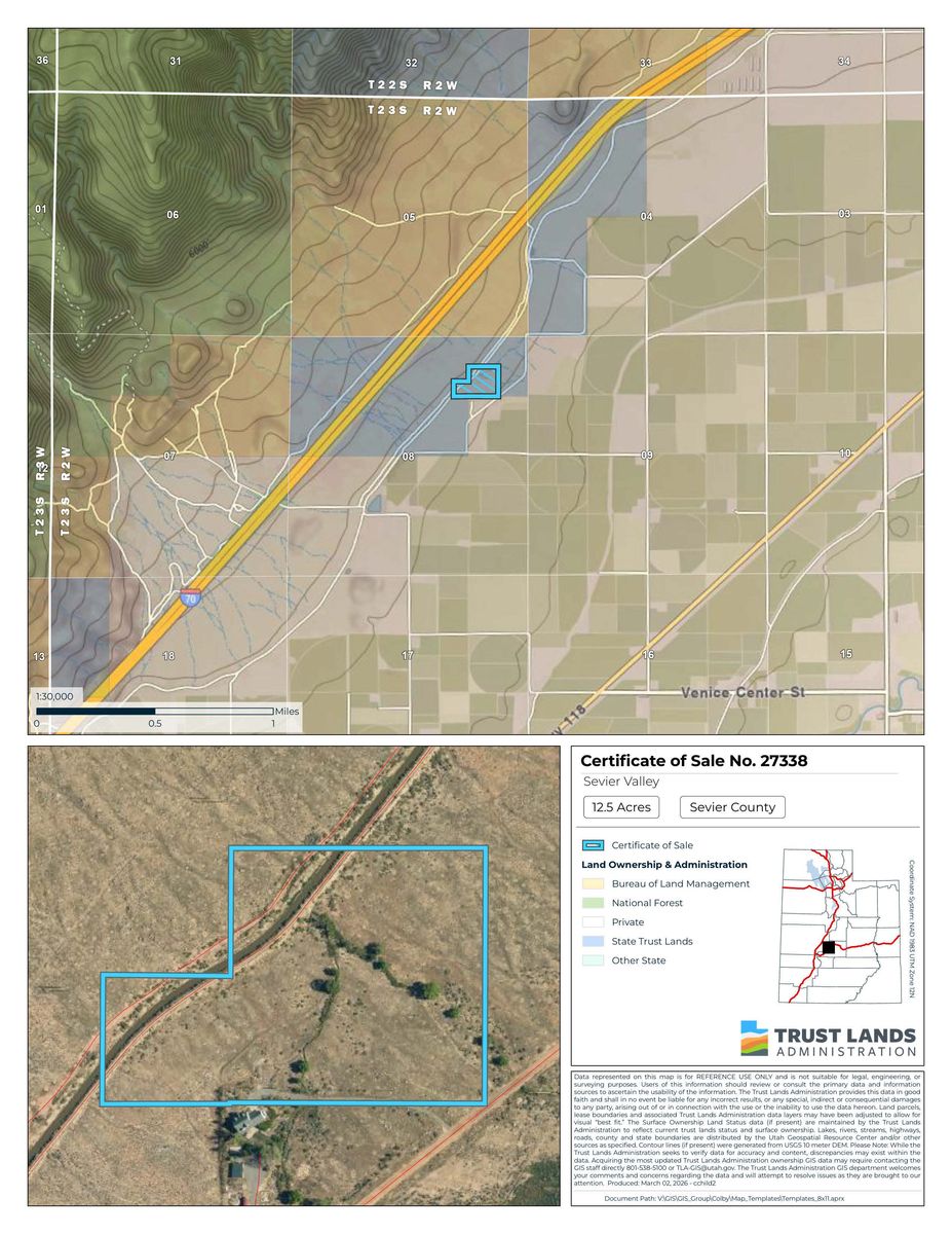LAND FOR SALE AT AUCTION - SEVIER COUNTY (C-27338)