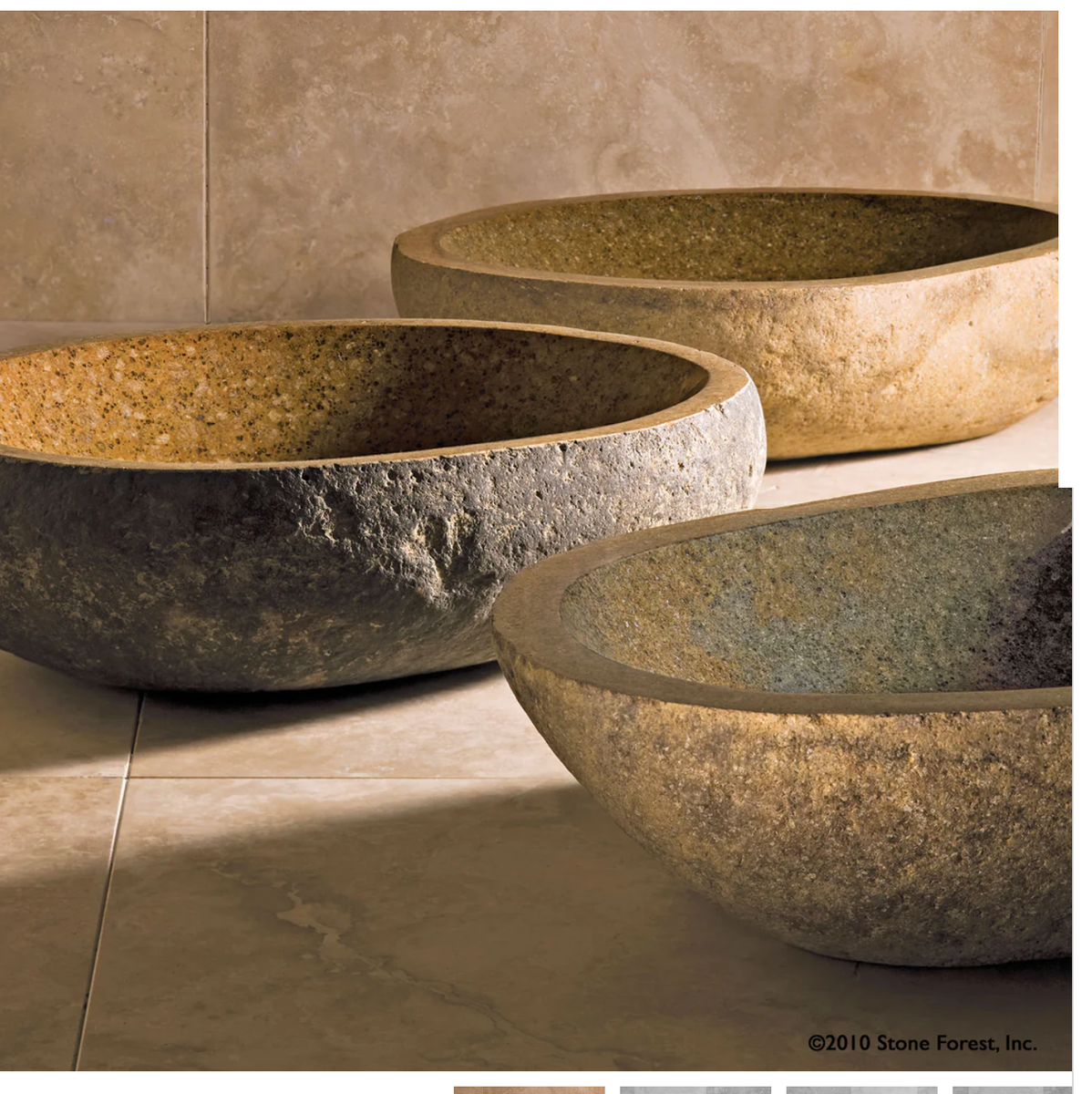 Stone Forest Vessel Sink NEW