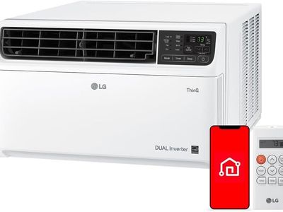 LG 23,500 BTU Dual Inverter Smart Window AC – WiFi – $724 Retail