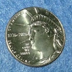 Enduring Liberty 2026 Semiquincentennial Half Dollar Commemorative Edition MS 65 “D”