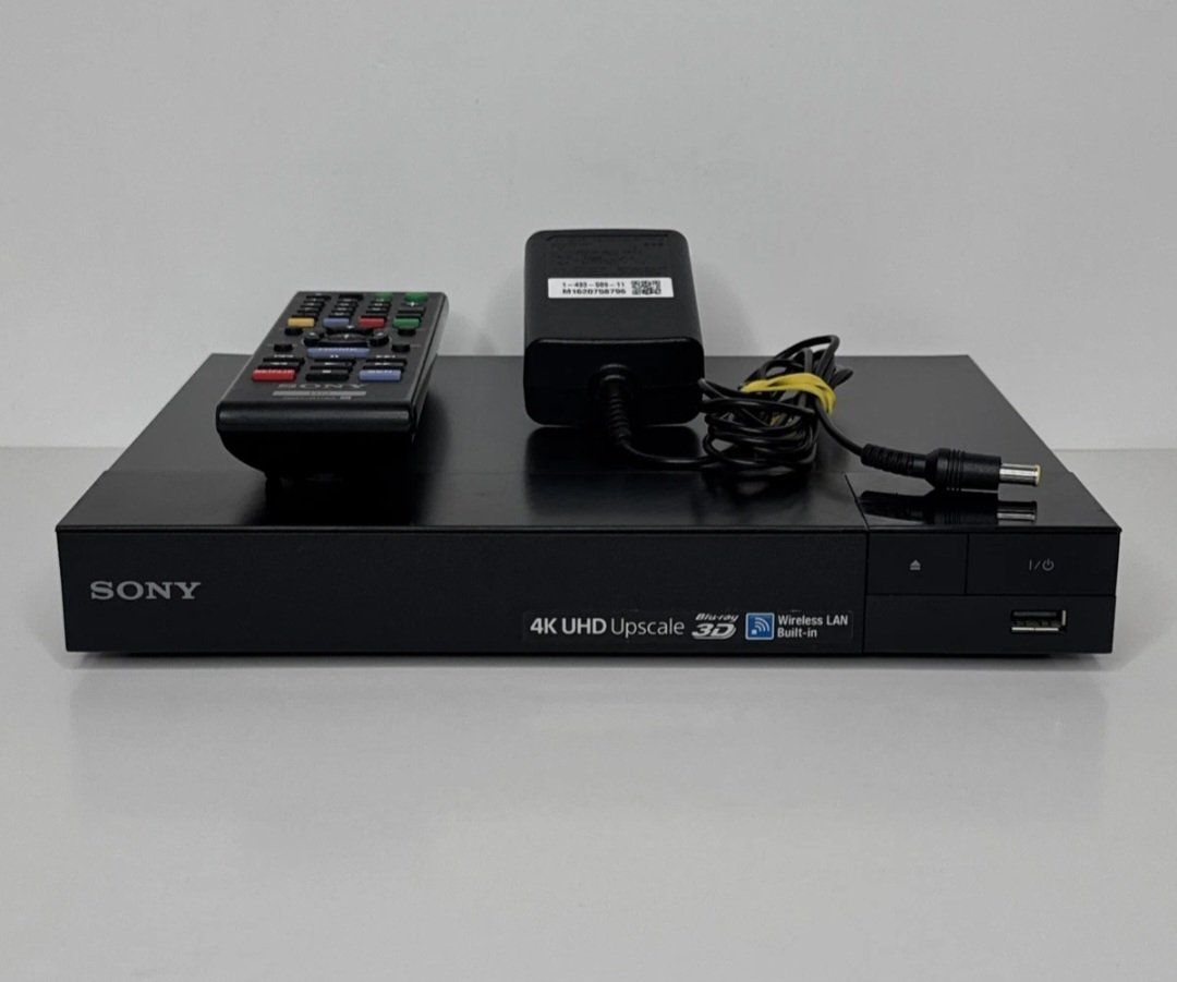 Sony BDP-BX650 4K Blu-ray Disc Player - Black / Remote Control & HDMI Cable. Tested. Excellent Conditions!