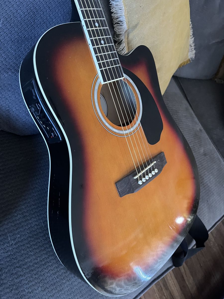 Electric acoustic guitar