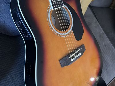 Electric acoustic guitar