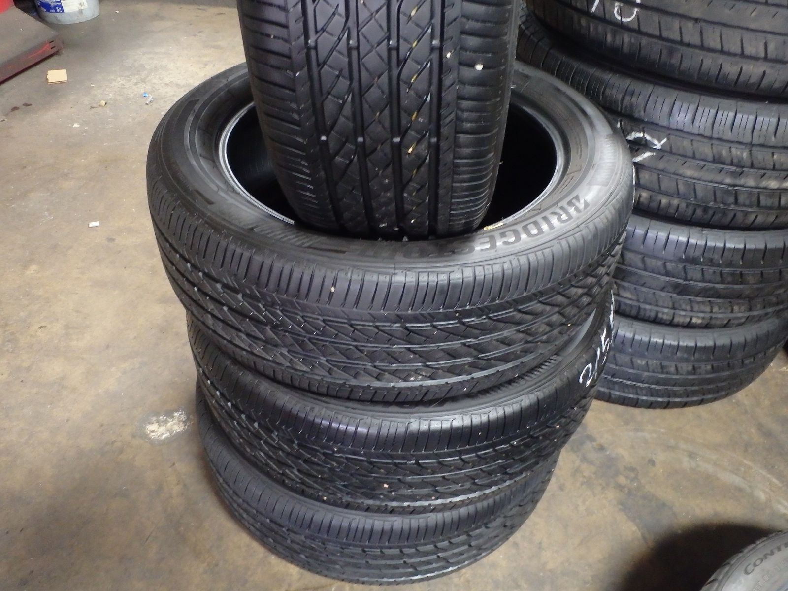 215/55R18 BRIDGESTNE TIRANZA EL440 SET OF NEW TIRES