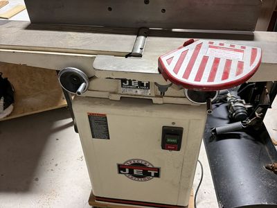 JET JJ-6CSX 6" Long Bed Woodworking Jointer 1HP 115/230V