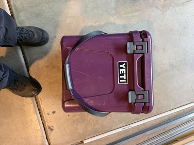 Yeti Roadie 24 cooler.