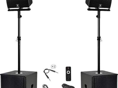 PRORECK CLUB 6000 PA Speaker System - New in Box