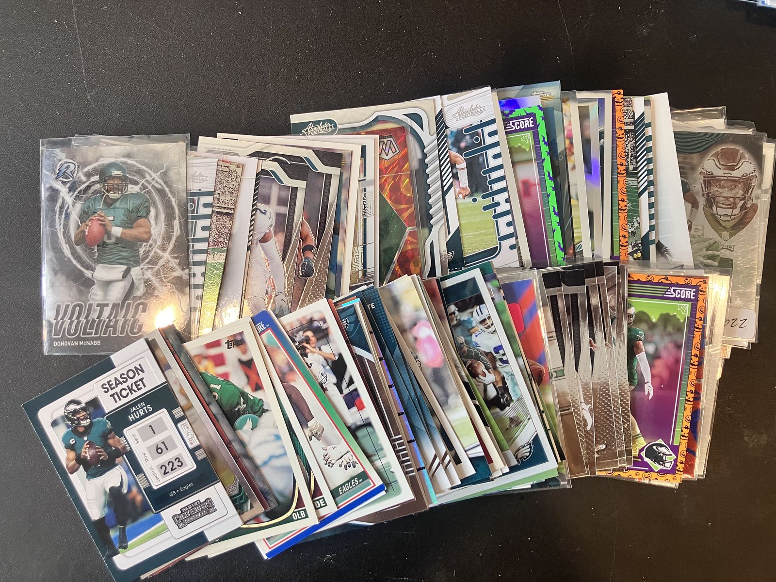 NFL 100 Philadelphia Eagles Trading Cards