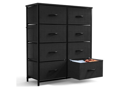 New Fabric Dresser 8 drawers cloth fabric..31.50 x 11.81 x 35.83 in