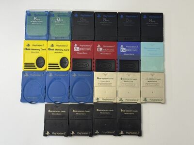 Memory Card 8Mb Ps2 / Playstation 2 / $8 Each
