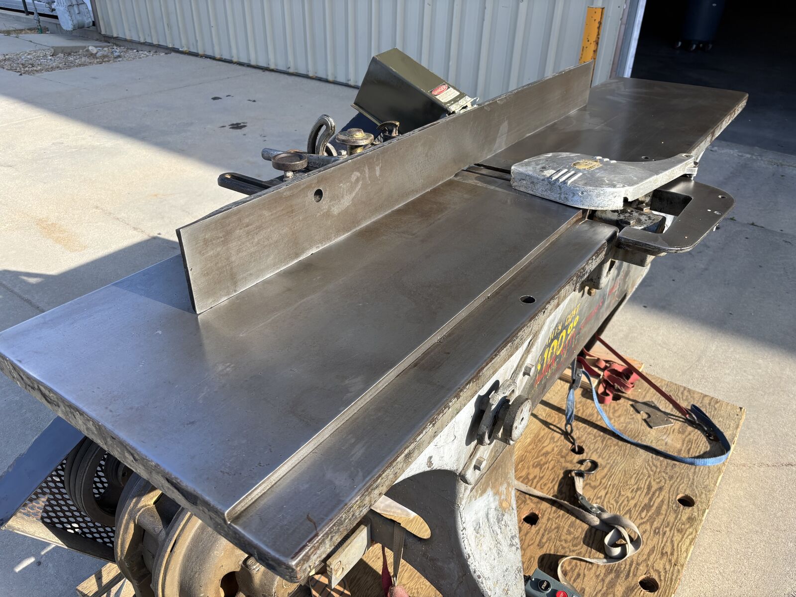 12" Jointer - American Woodworking Machinery co. No. 1 jointer Rochester, New York 12" planer