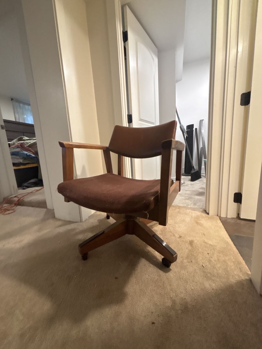 Mid century modern chair