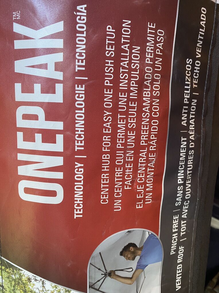 13 X 13 Coleman Push Up Canopy