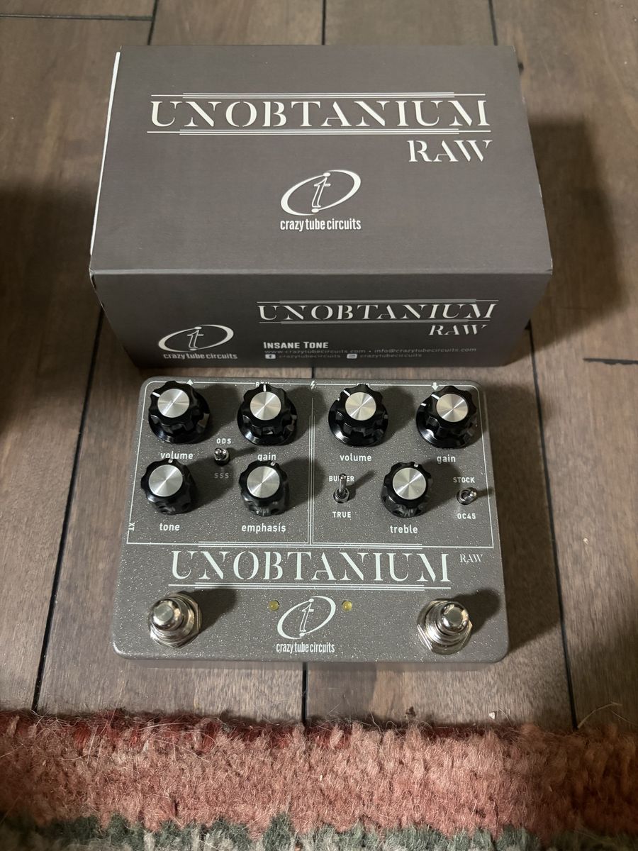 Crazy Tube Circuits Unobtanium Raw Overdrive