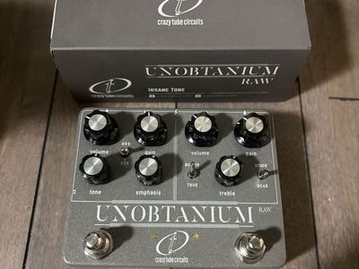 Crazy Tube Circuits Unobtanium Raw Overdrive