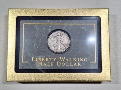 Liberty Silver Half Dollar Single Coin Display Case