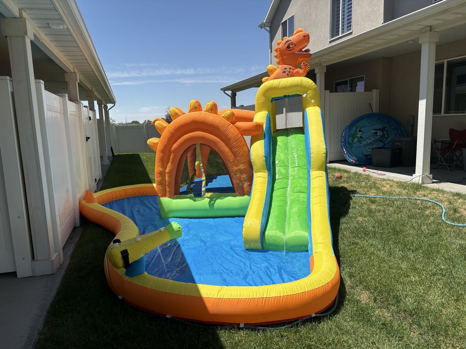Dinosaur Splash Pad/bounce house Rental