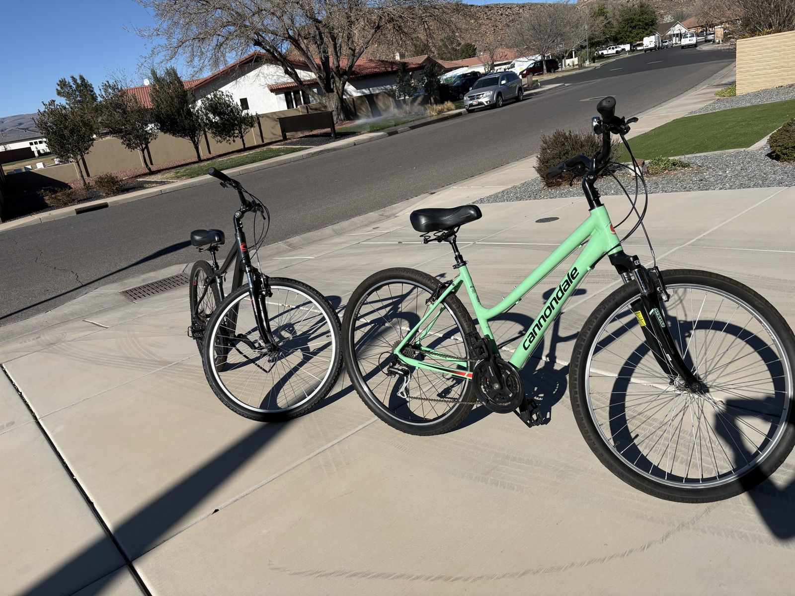 His and Hers bikes