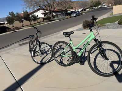 His and Hers bikes