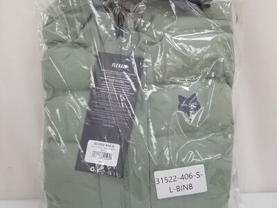 Fox Racing Womens Small Flexair Fire Hybrid Jacket, Moss Green (31522-406-S-L-BIN8)