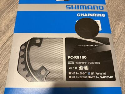 Shimano Dura Ace R9100 39T Inner Chainring