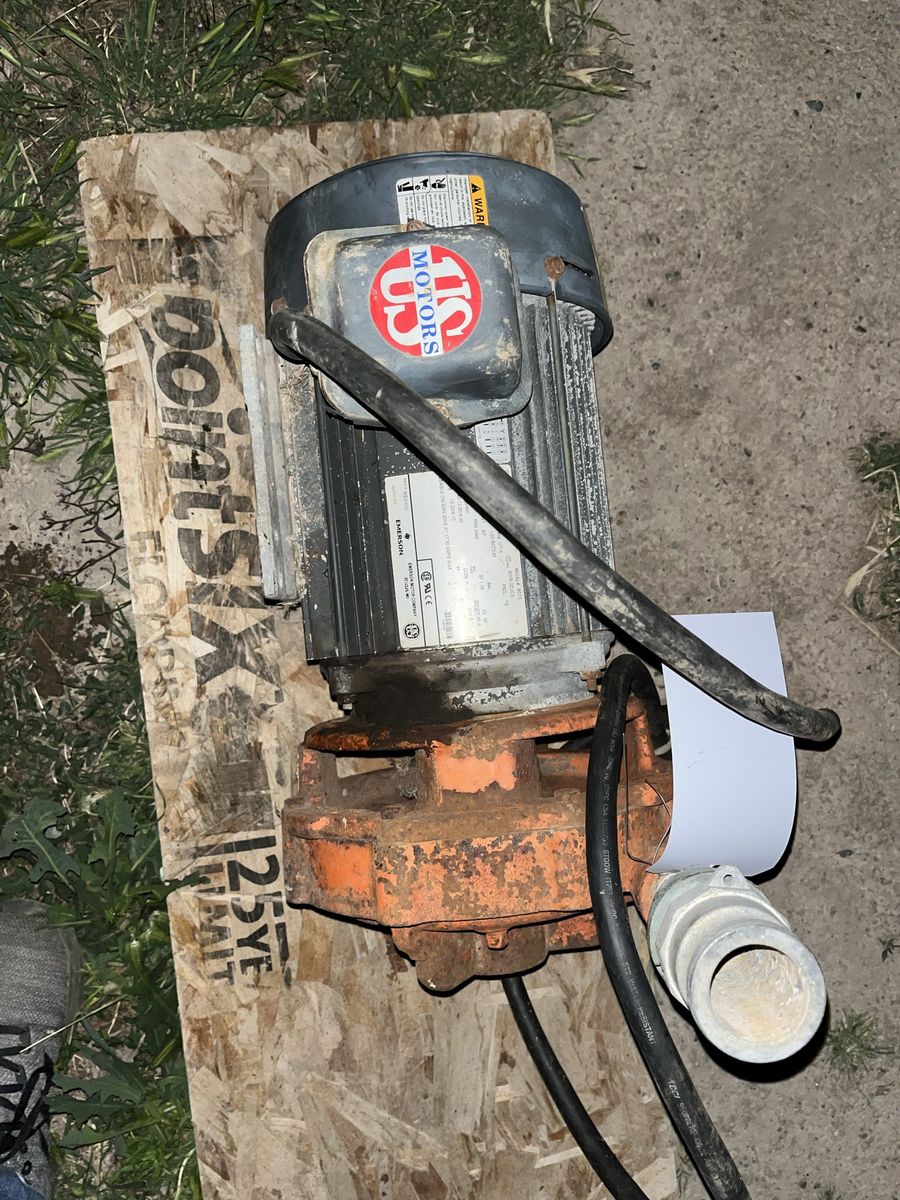 Water pump 5hp