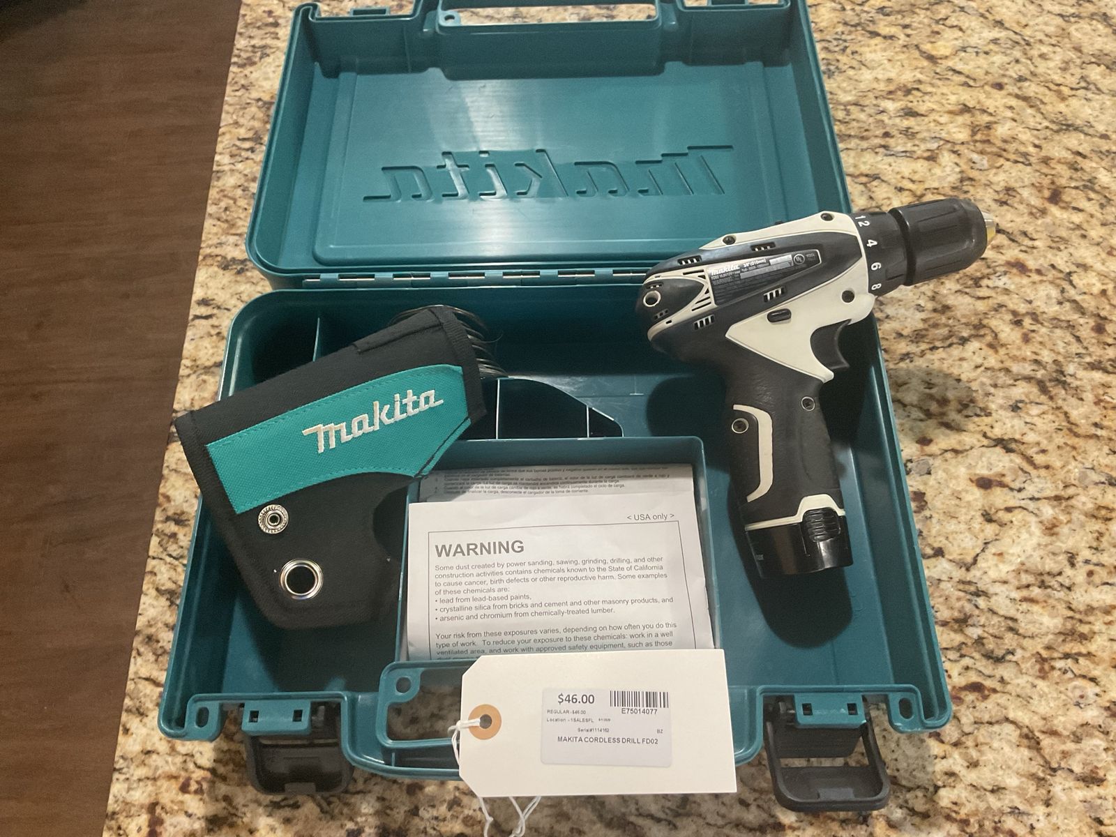 Makita Cordless Drill FD02  E75014077