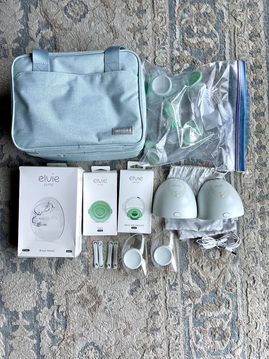 Like New Elvie With New Parts Wearable Double Breast Pump