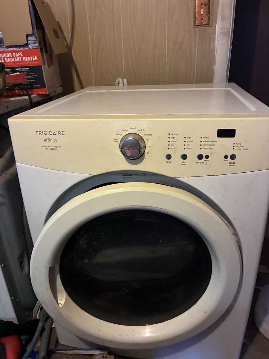 Frigidaire Washer & Dryer Set + Window AC Units (3 Total)