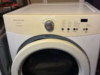 Frigidaire Washer & Dryer Set + Window AC Units (3 Total)