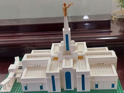 Bountiful lds temple Brick'em